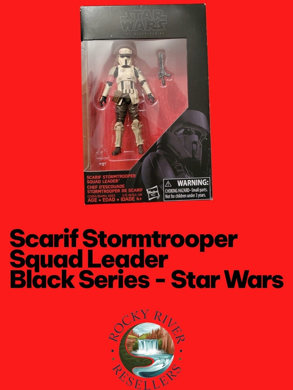 Scarif Stormtrooper Squad Leader | Black Series | Walmart Exclusive | Star Wars